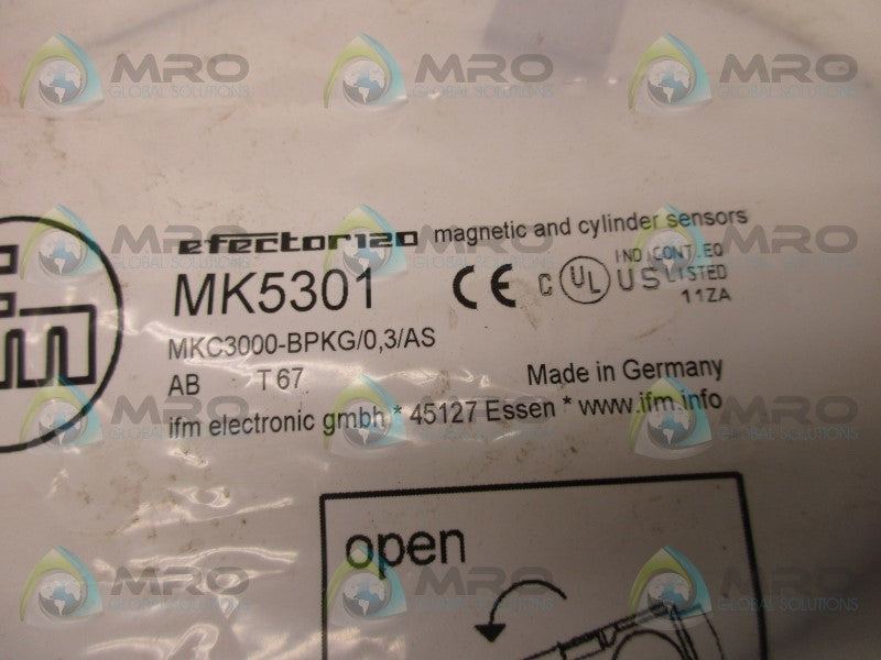 IFM EFECTOR MK5301 MAGNETIC & CYLINDER SENSOR * NEW IN FACTORY BAG *