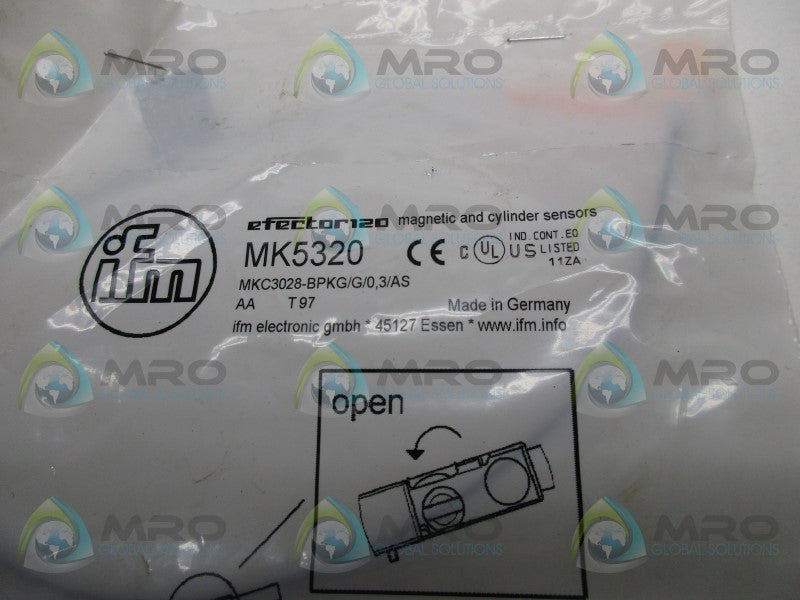 IFM EFECTOR MK5320 MAGNETIC & CYLINDER SENSOR  NSMP