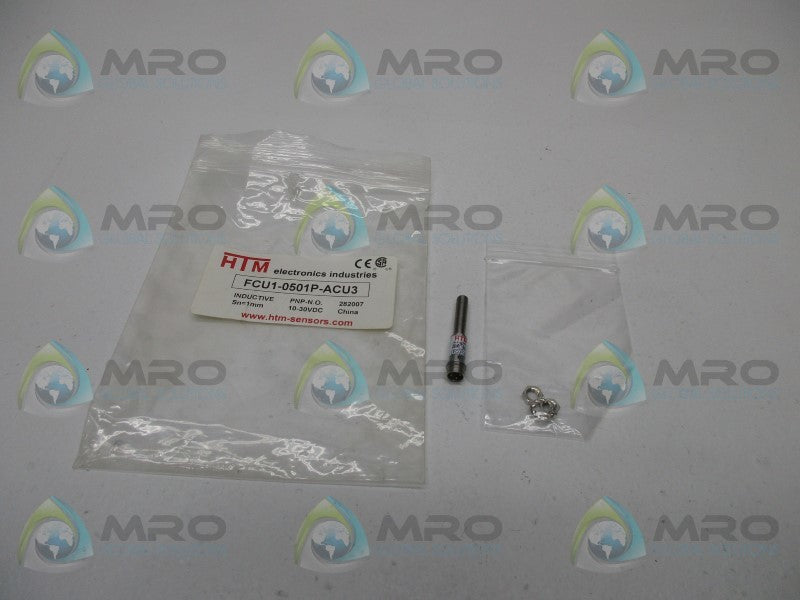 HTM FCU1-0501P-ACU3 INDUCTIVE PROXIMITY SENSOR * NEW IN FACTORY BAG *