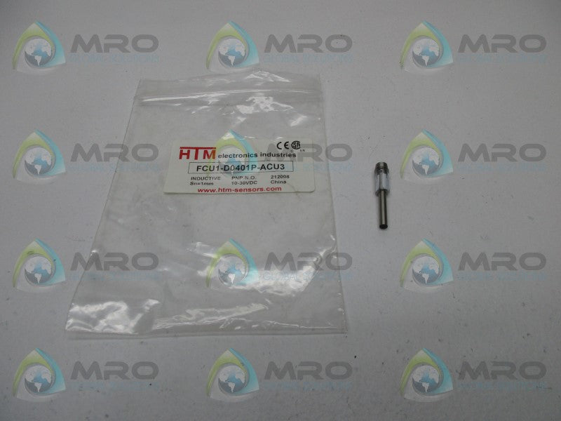 HTM FCU1-D0401P-ACU3 INDUCTIVE PROXIMITY SENSOR * NEW IN FACTORY BAG *