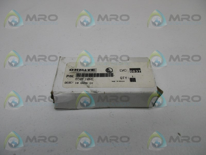 OHMITE 850F10RE WIREWOUND RESISTOR  NSMP