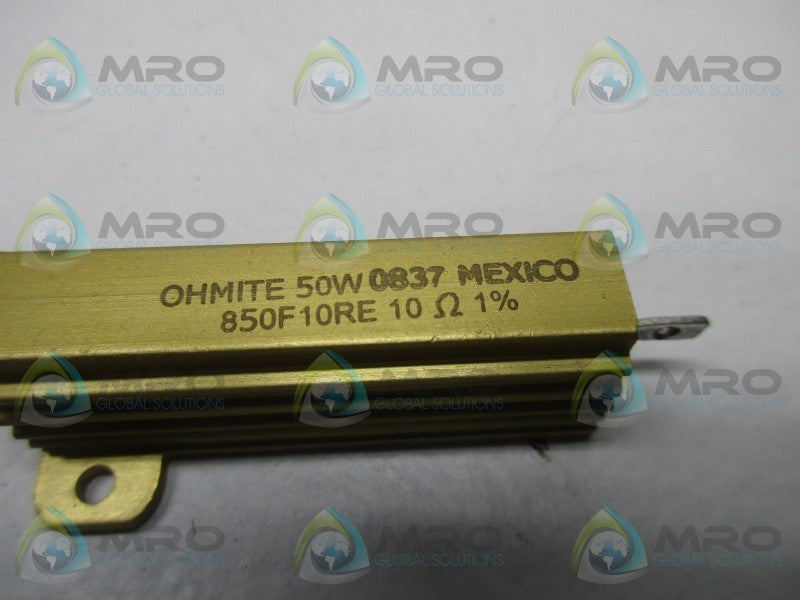 OHMITE 850F10RE WIREWOUND RESISTOR  NSMP