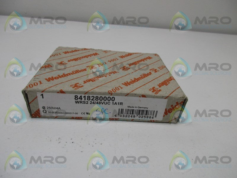 WEIDMULLER 8418280000 TERMINAL BLOCK  NSMP