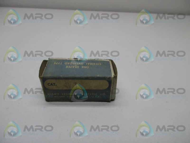 WARD LEONARD W1 HEATER THERMAL OVERLOAD  NSMP