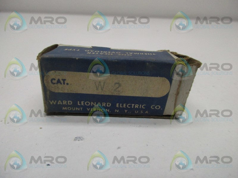 WARD LENOARD W2 HEATER THERMAL OVERLOAD  NSMP