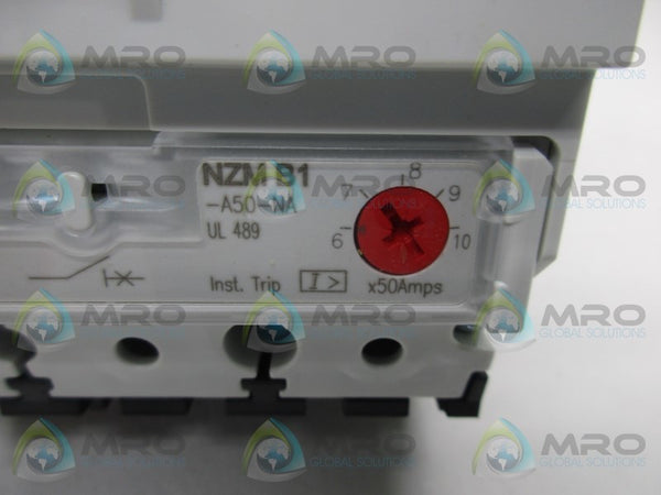 KLOCKNER MOELLER NZMB1-A50-NA CIRCUIT BREAKER  NSMP