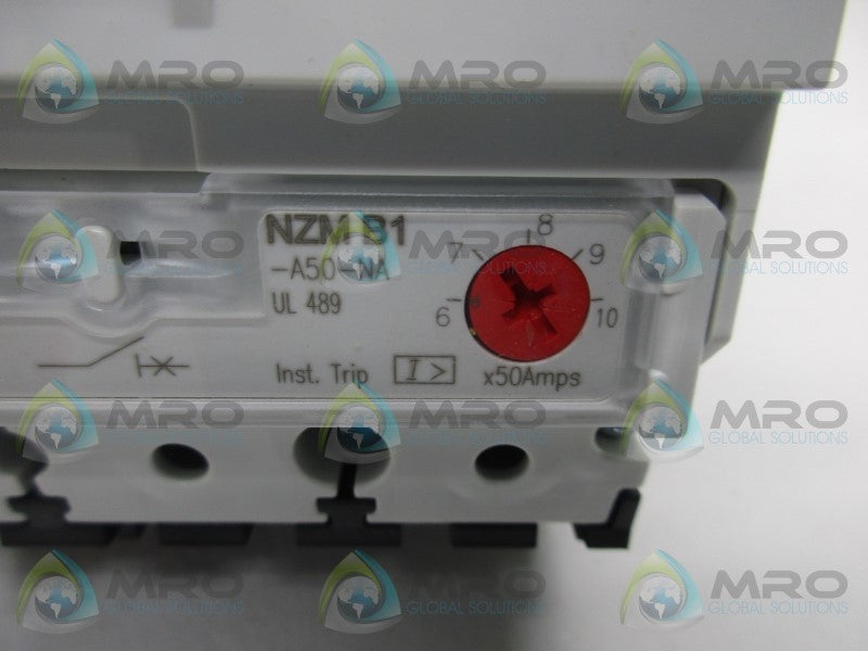 KLOCKNER MOELLER NZMB1-A50-NA CIRCUIT BREAKER  NSMP