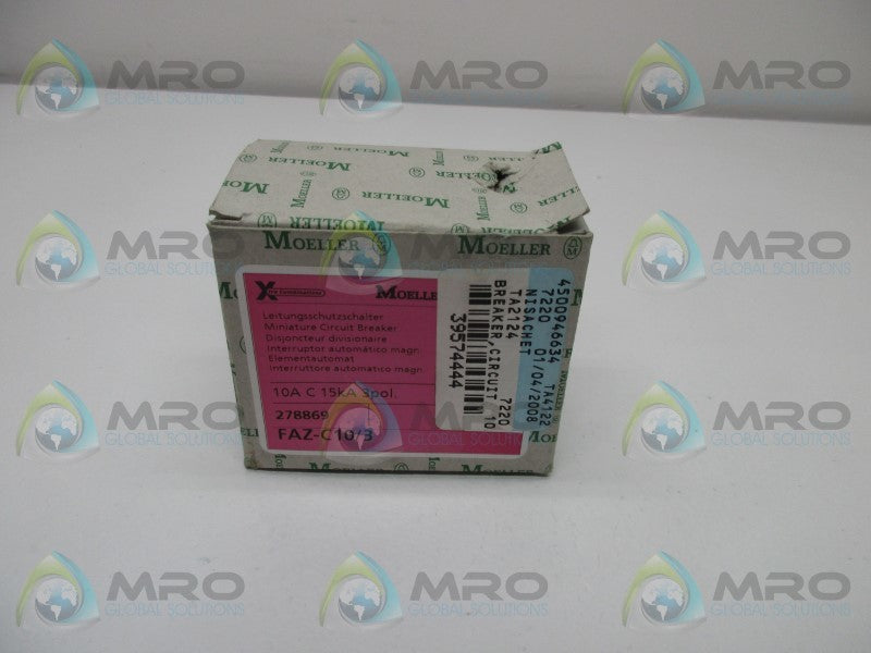 KLOCKNER MOELLER FAZ-C10/3  NSMP