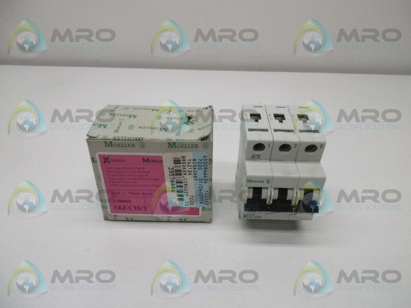 KLOCKNER MOELLER FAZ-C10/3  NSMP