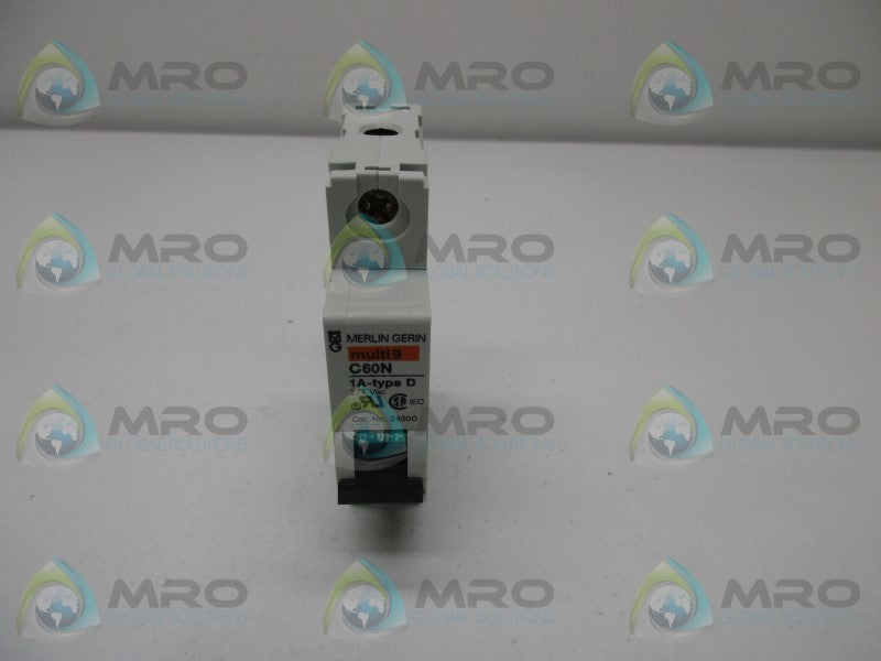 MERLIN GERIN 24500 TYPE D CIRCUIT BREAKER  NSNP