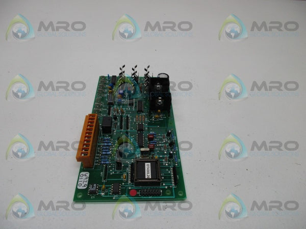 JPC CONTROLS LW430 REV. 3 CIRCUIT BOARD  NSNP