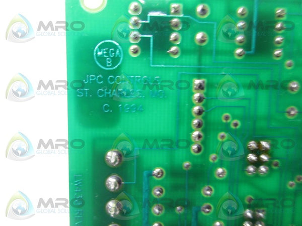 JPC CONTROLS LW430 REV. 3 CIRCUIT BOARD  NSNP