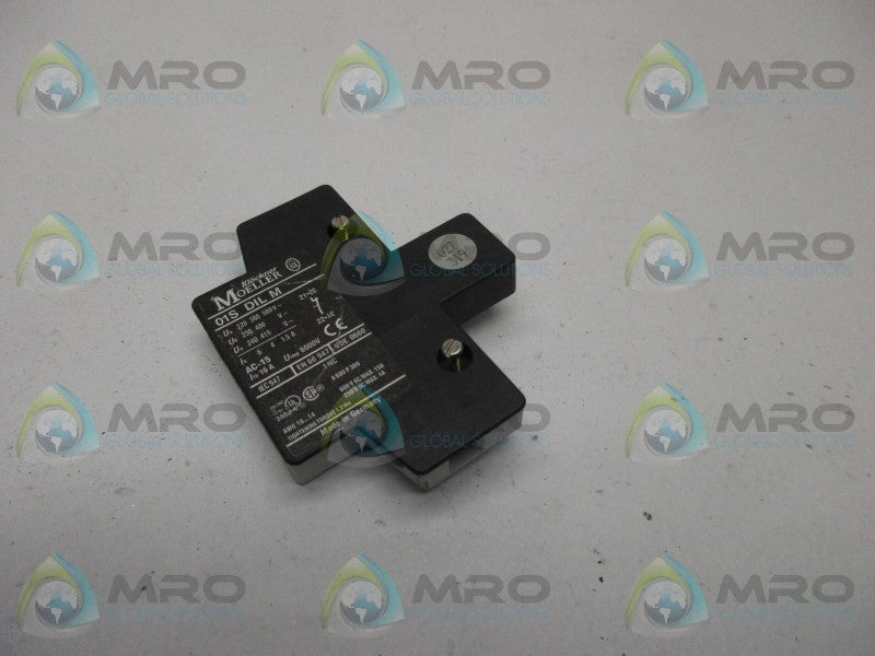 KLOCKNER MOELLER 01S-DIL-M AUXILIARY CONTACT  UNMP