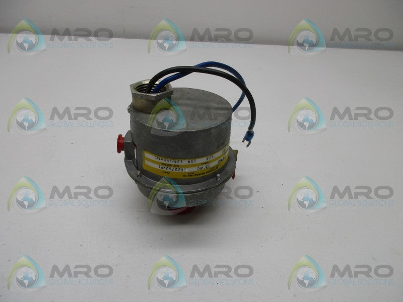 BEC PRESSURE CONTROLS R72-B1-AC-189 PRESSURE SWITCH UNMP