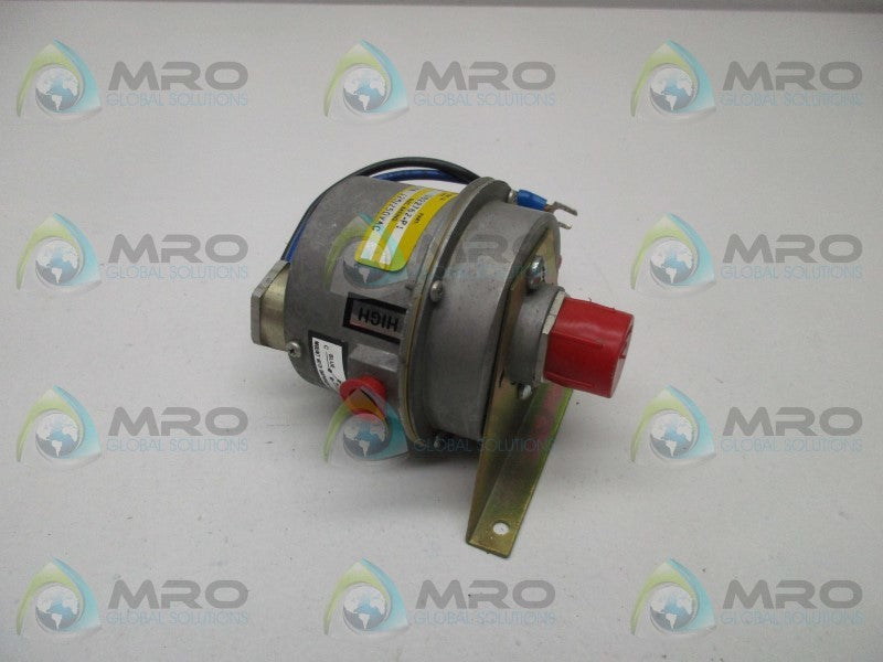 BEC PRESSURE CONTROLS R72-B1-AC-189 PRESSURE SWITCH UNMP
