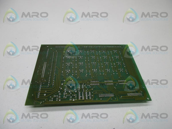EUBANKS 09744-C VALVE DRIVE BOARD  UNMP