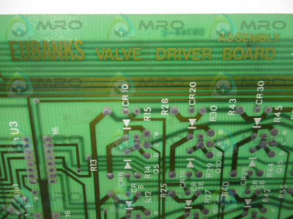 EUBANKS 09744-C VALVE DRIVE BOARD  UNMP