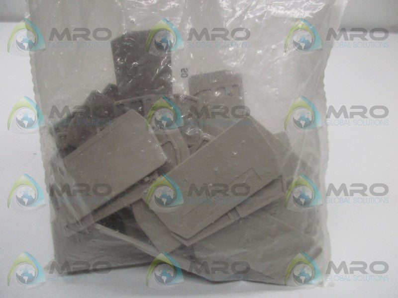 WEIDMULLER ZAP/TW1 TERMINAL BLOCK (PKG OF 50) * NEW IN FACTORY BAG *