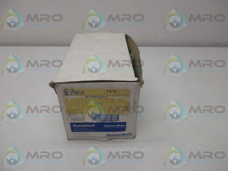 THOMAS & BETTS SCF3314 RECEPTACLE  NSMP