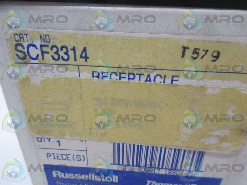 THOMAS & BETTS SCF3314 RECEPTACLE  NSMP