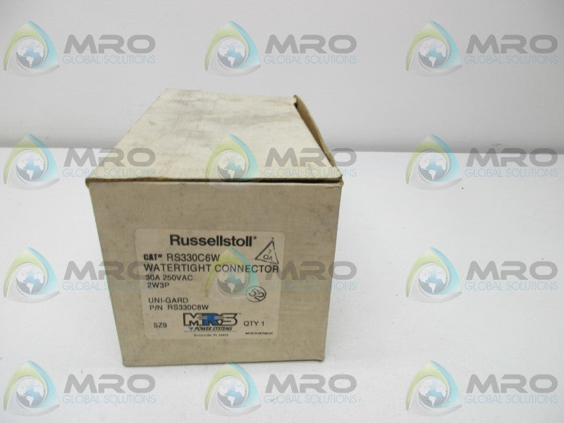 RUSSELLSTOLL RS330C6W WATERTIGHT CONNECTOR  NSMP