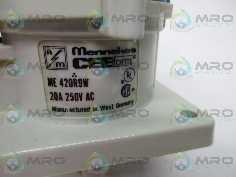 MENNEKES ME420R9W WIRING DEVICE  NSMP