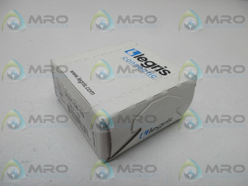 LEGRIS 31010810 MALE CONNECTOR (PKG OF 10) * FACTORY SEALED *