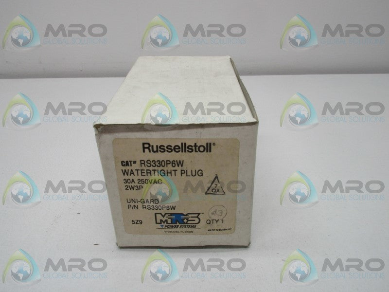 RUSSELLSTOLL RS330P6W WATERTIGHT PLUG  NSMP