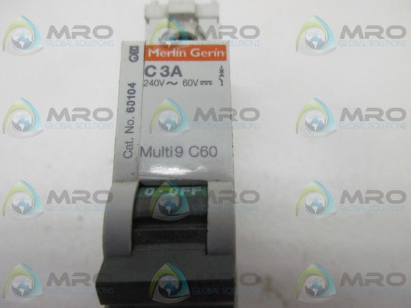 MERLIN GERIN 60104 CIRCUIT BREAKER  UNMP