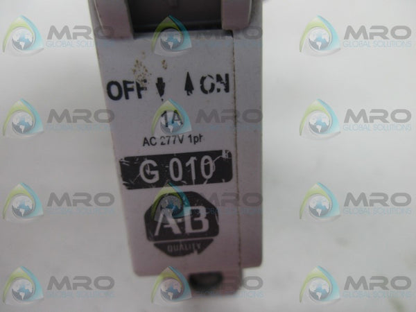 ALLEN BRADLEY 1492-CB1-G010 CIRCUIT BREAKER  UNMP