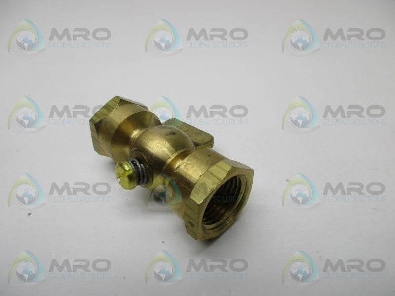 ESSEX BRASS NO. 60A AIR COCKS 1/2"  NSNP