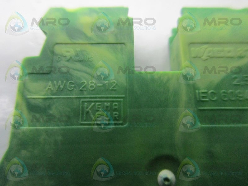 WAGO AWG28-12 TERMINAL BLOCK  NSNP