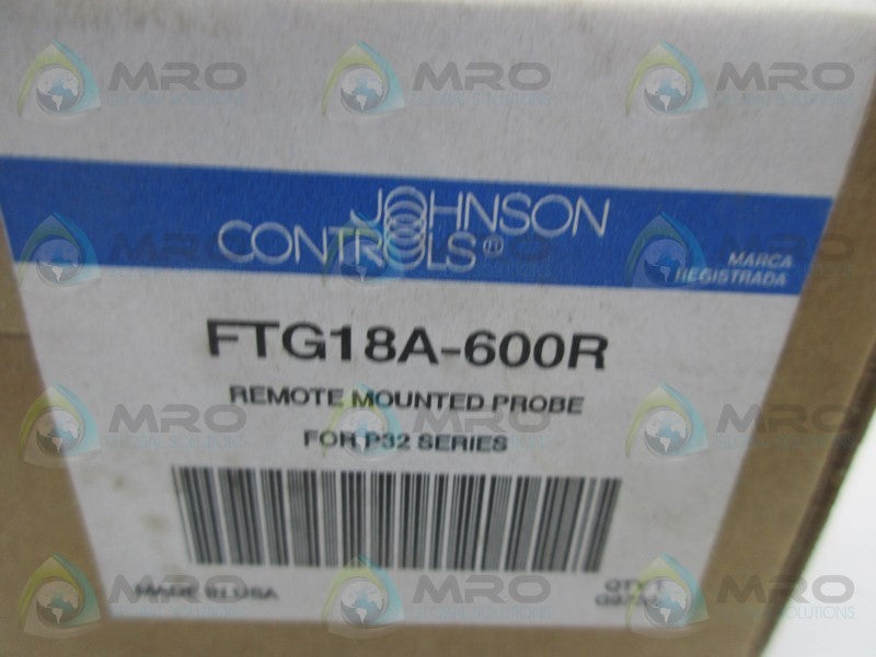 JOHNSON CONTROLS FTG18A-600R REMOTE MOUNTED PROBE  NSMP