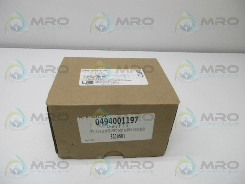 UNITED ELECTRIC 25B1F2A PRESSURE SWITCH  NSMP