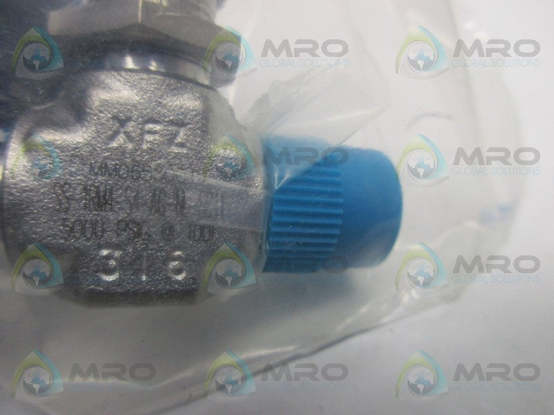 SWAGELOK SS-1RMA-S4-AG-NL-SC11 VAVLE  FACTORY BAG