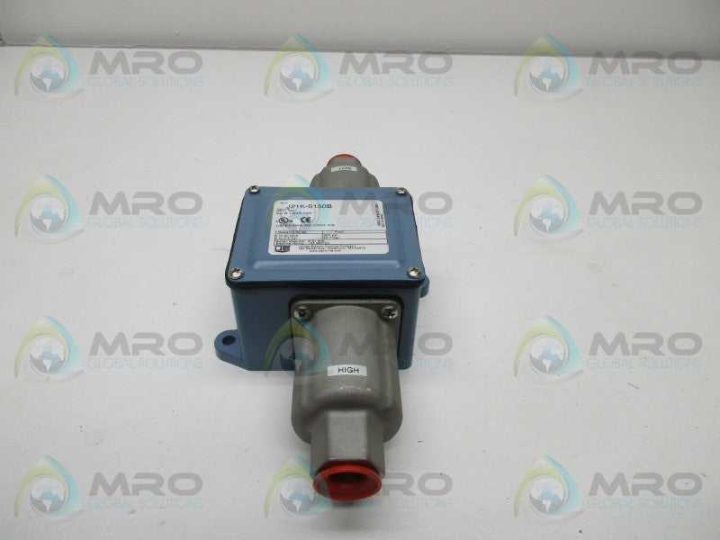 UNITED ELECTRIC J21K-S150B PRESSURE SWITCH  NSNP