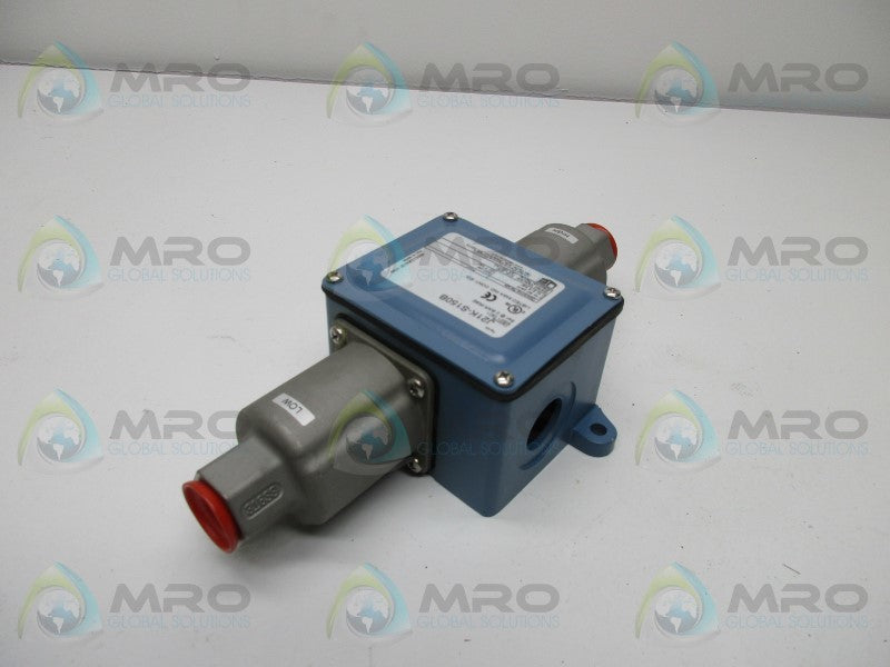 UNITED ELECTRIC J21K-S150B PRESSURE SWITCH  NSNP