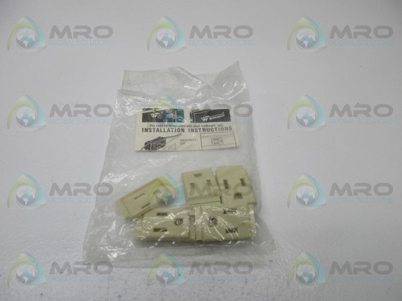 WIREMOLD 2027CAP RECEPTACLE CAP (PKG OF 10)  NSMP