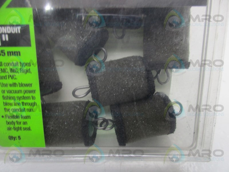 GREENLEE 610-5 CONDUIT PISTON (PKG OF 7) * NEW IN ORIGINAL PACKAGE *