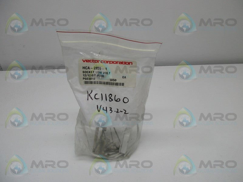 VECTOR HCA-2859-1 SOCKET LOW VOLT  NSMP