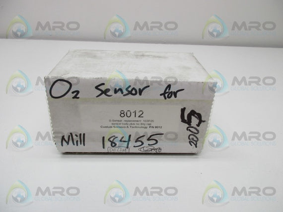 CUSTOM SENSORS & TECHNOLOGY 8012 OXYGEN SENSOR * NEW IN BOX *
