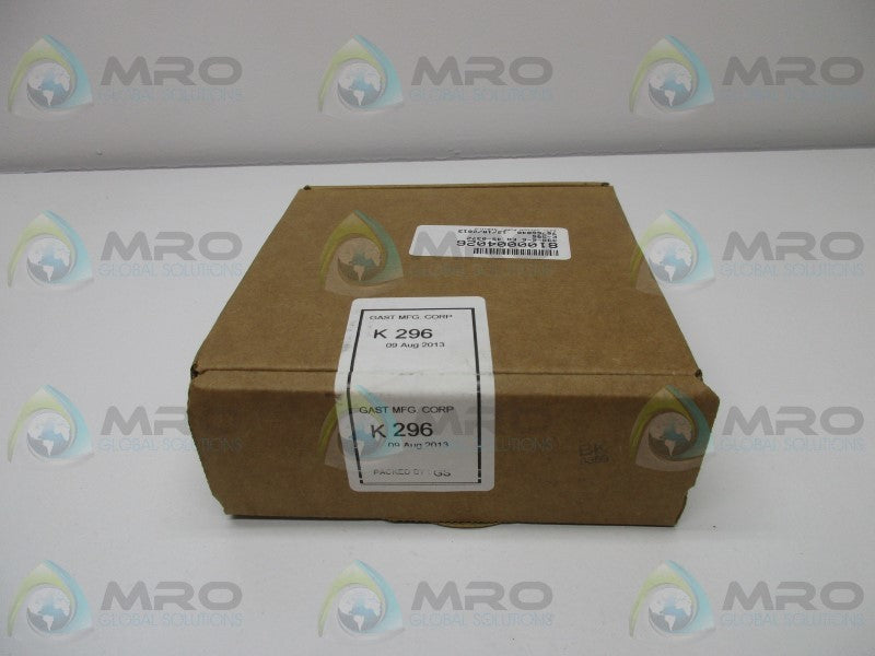 GAST MFG K296 VACUUM PUMP REPAIR KIT  NSFS