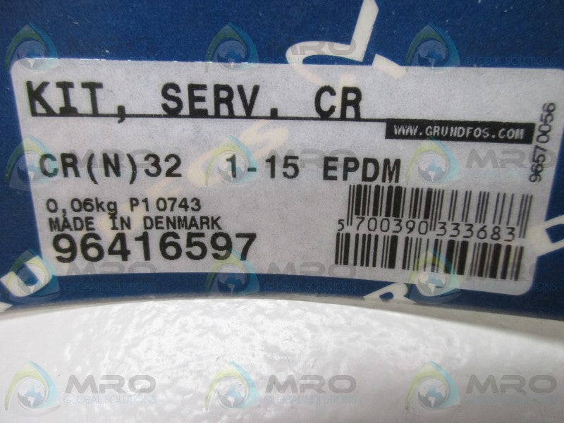 GRUNDFOS 96416597 GASKET EPDM FOR CR & CRN * NEW IN ORIGINAL PACKAGE *