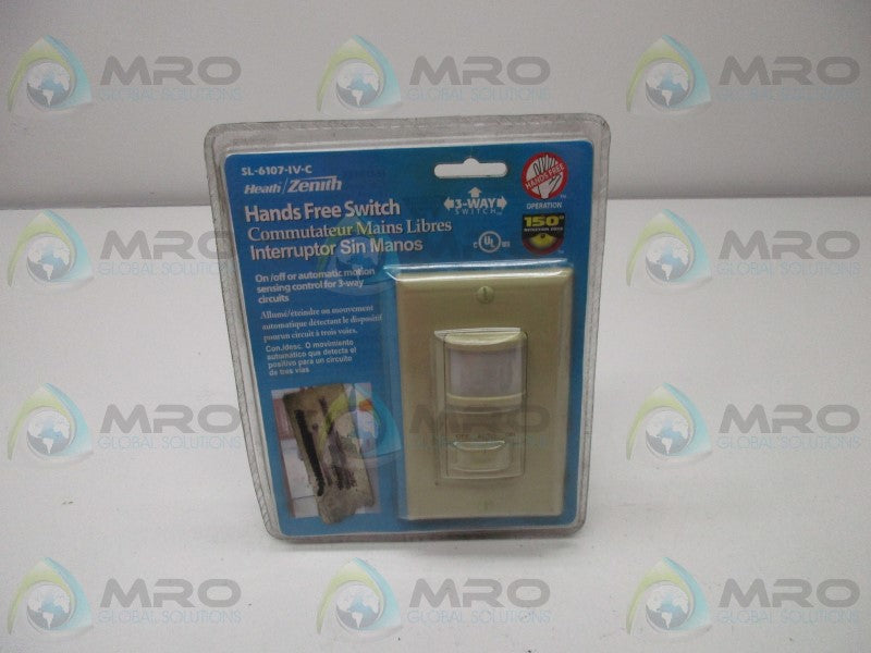 HEATH ZENITH SL-6107-IV-C HANDS FREE SWITCH * NEW IN ORIGINAL PACKAGE *