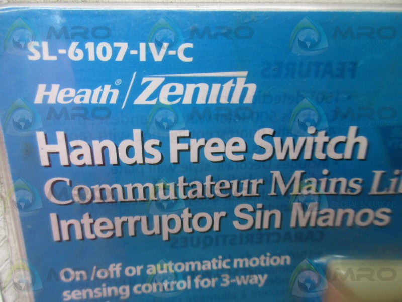 HEATH ZENITH SL-6107-IV-C HANDS FREE SWITCH * NEW IN ORIGINAL PACKAGE *