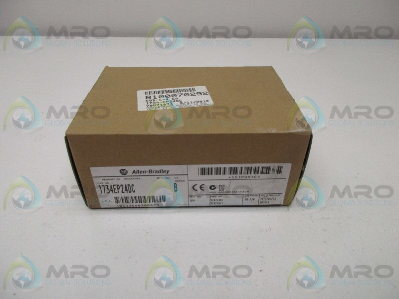 ALLEN BRADLEY 1734-EP24DC SER. B DATE: 2012 * FACTORY SEALED *