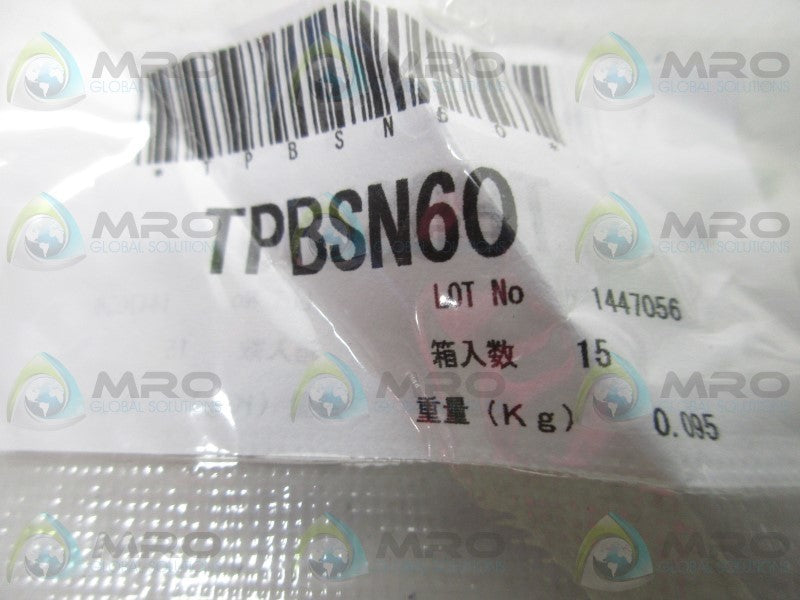 INDUSTRIAL MRO TPBSN60 IDLER PULLEY* NEW IN FACTORY BAG *