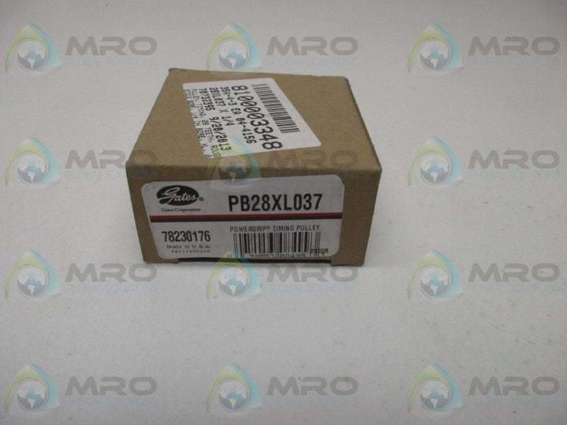 GATES PB28XL037 POWERGRIP TIMING PULLEY  NSMP