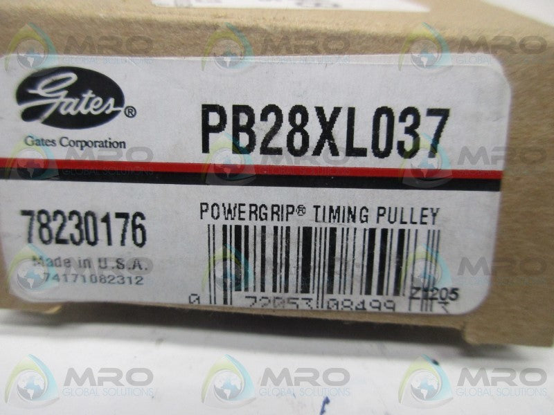 GATES PB28XL037 POWERGRIP TIMING PULLEY  NSMP