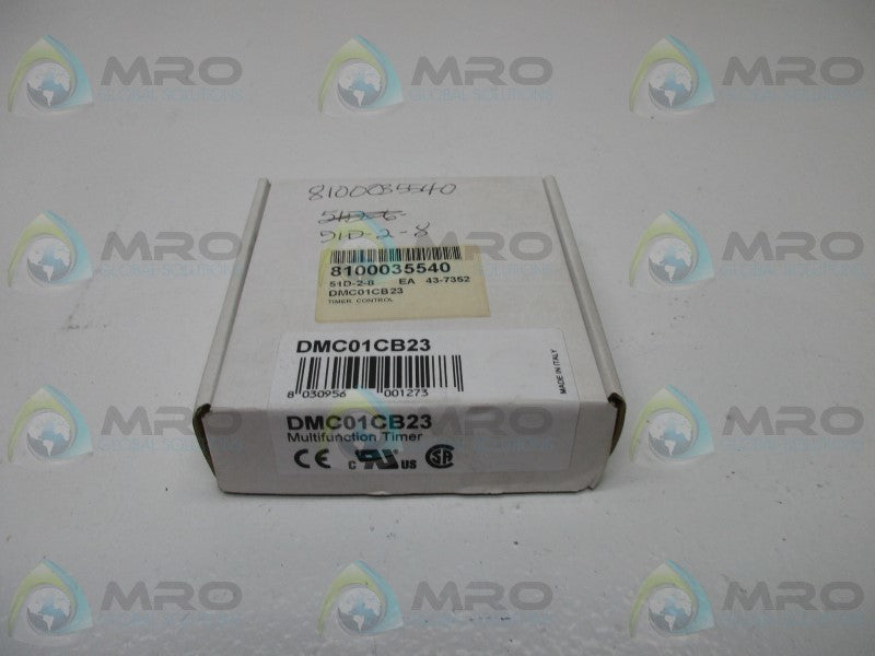 CARLO GAVAZZI DMC01CB23 MULTIFUNCTION TIMER * NEW IN BOX *
